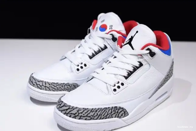 Rep Kickmax Retro Korea 3 Seoul Air AV8370-100 Jordan 0527